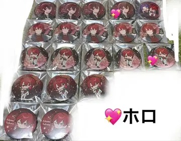 아호노 사카타 시마사카 캔뱃지 세트