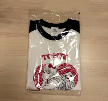 이토 준지 산리오 래글런 T셔츠 갸루 토미에 헬로키티 L 사이즈