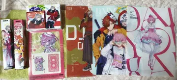 미사용 대요괴 굿즈 7종 세트 클리어 파일, 클리어 카드, 콩 색지