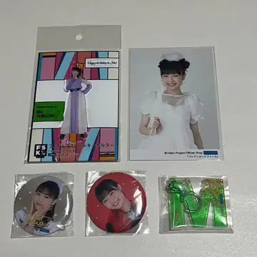 모닝구무스메 야마자키 아이 생사진 키링 fsk 아크릴 스탠드