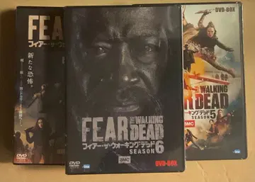 DVD-BOX [피어 더 워킹 데드] 4, 5, 6 (미개봉 견본품)