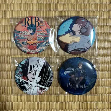 4 리브 우타이테 15th 리브 완 쿠지 캔뱃지 밋쿤 LOOM 시즈