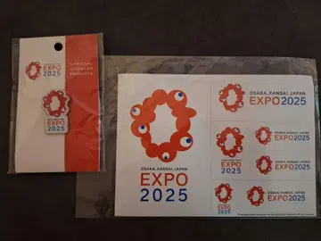[레어] EXPO 2025 오사카 만박 사전 판매 핀 배지 스티커