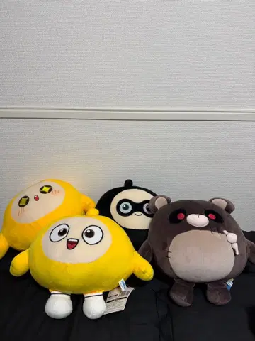 에기 파티 봉제 인형 4개 세트