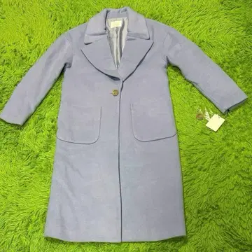 MIIA 미아 라벤더 색상의 체스터 코트