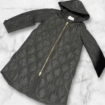 새상품급! Emma Taylor 퀼팅 코트 블랙 38(M)