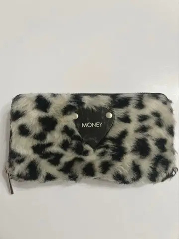 lilLilly 장지갑 퍼 레오파드