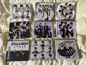 Snow Man 전 싱글 3형태 36장 세트