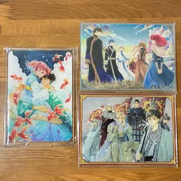 새벽의 연화 만복 가챠 B상 아크릴 스탠드 3종 세트