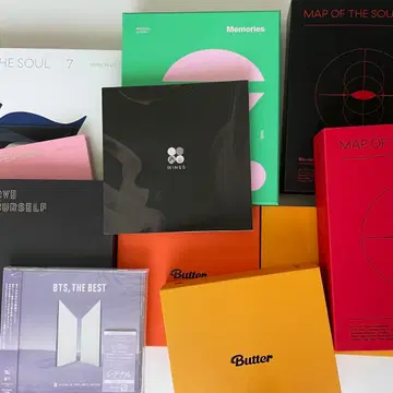BTS CD DVD Blu-ray 묶음 판매