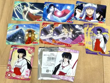 이누야샤 교토마후 2025 원작 스퀘어 캔뱃지 카드 세트 키쿄우