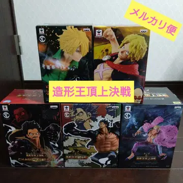 원피스 조형왕정상결전 5체 세트