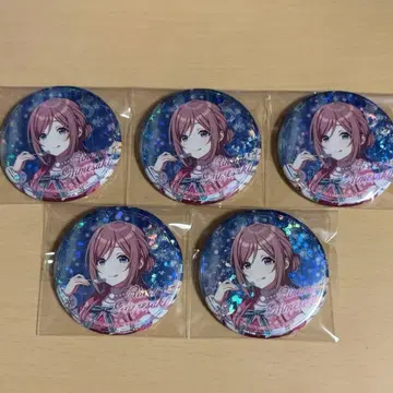 히메사키 리나 학마스 홀로그램 캔뱃지 24' 크리스마스 ver.