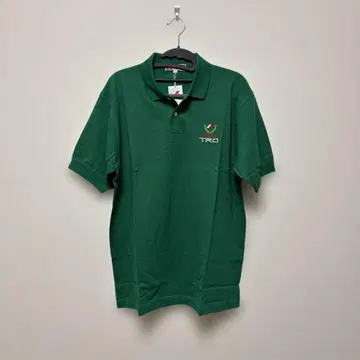 TRD 그린 컬러 피케 셔츠 L 사이즈