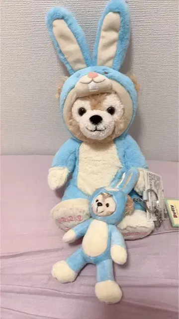 상하이 디즈니 묘년 한정판 닷피 봉제 인형 2개