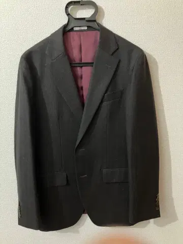 남성용 테일러드 자켓 다크 브라운 기모