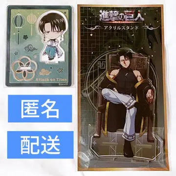 진격의 거인 리바이 진격반점 아크릴 스탠드 화려한 국화 트리 빌리지