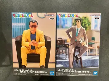 짱구는 못말려(크레용 신짱) 원장&노하라 히로시 피규어 2체 세트