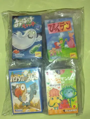 전 4종 미니어처 카드 게임 컬렉션 vol.3 보드게임 가챠