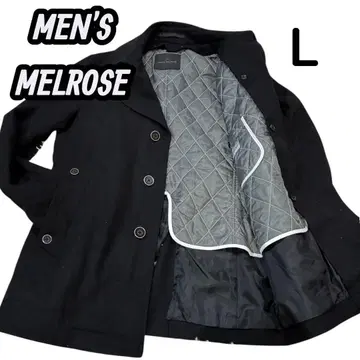 맨즈 멜로즈 울 스텐카라 코트 라이너 포함 4 (L)