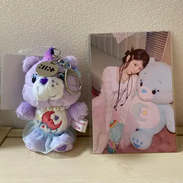 ILLIT 케어베어 모카 소프트 키체인