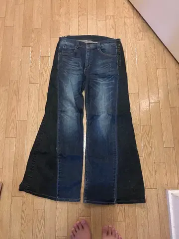 리메이크 플레어 데님