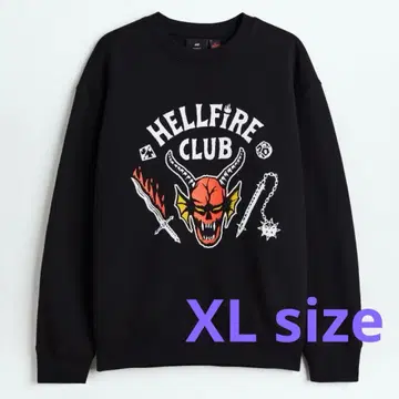 STRANGER THINGS 맨투맨 상의