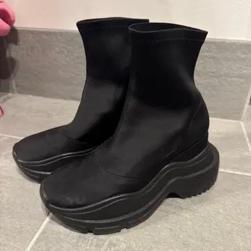 yello BLACK MID SNEAKER SHORT BOOTS 부츠