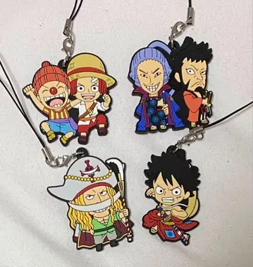 원피스 러버 마스코트 와노쿠니 편 샹크스 배기 유년기 루피