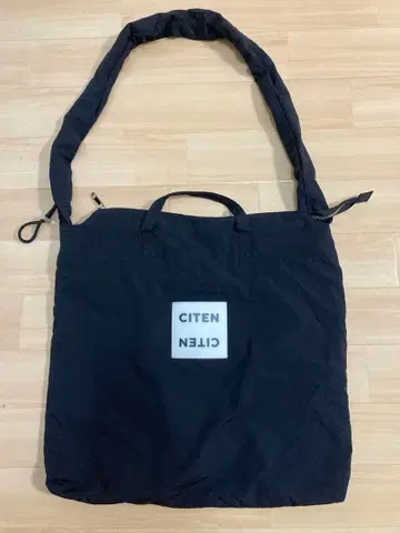 CITEN ZIP 3WAY 토트 블랙