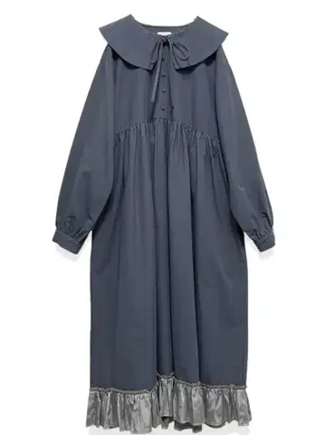 merry jenny 새틴 콤비 리본 원피스