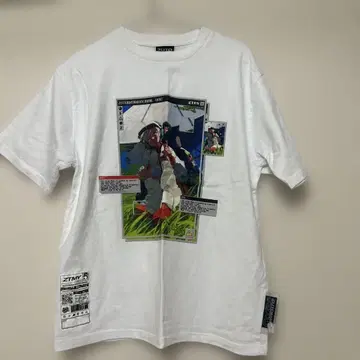 계속 한밤중이면 좋을 텐데 소매의 퀼트 T셔츠 니라T M