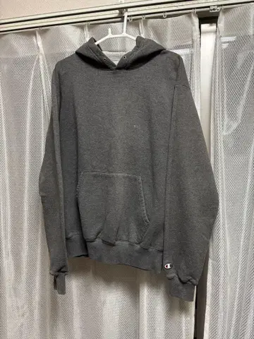 챔피온 그레이 후드티 남성용