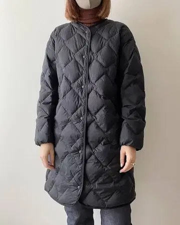 유니클로 울트라 라이트 다운 릴랙스 코트 XS 블랙