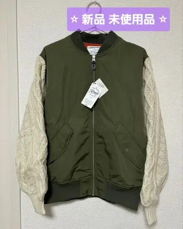 로데오 크라운 블루종 MA-1 점퍼