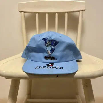 J.LEAGUE 자수 캡 스카이블루 55-57cm