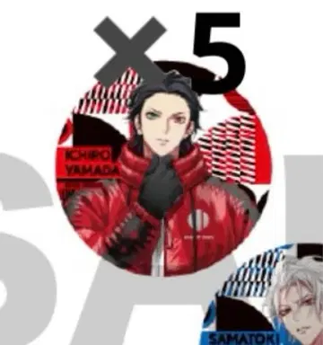 야마다 이치로 캔뱃지 5개 세트 ew04 히프노시스 마이크