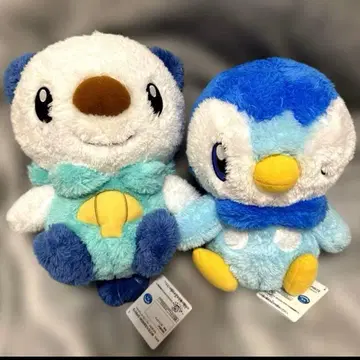 포켓몬스터 모후굿토 호코리 이야사레 봉제 인형 팽도리 물오리