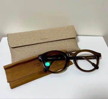 키리마루 Zoff 안경 카키 (올리브) 도수 없음