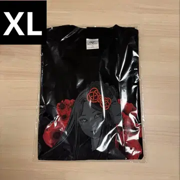 이토 준지 x 산리오 캐릭터즈 토미에 T셔츠 XL 사이즈 기모노 토미에