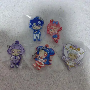 비밀의 아이프리 캡슐 러버 마스코트 4 전 5종 세트