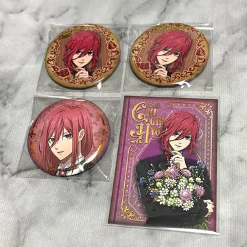 치기리 효마 블루 록 캔뱃지 특전 카드 Fairy tale butler