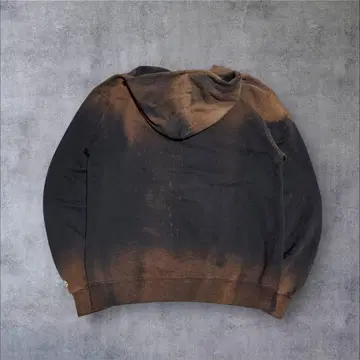 귀 페이드 & 보로/블랙 Champion 후드티