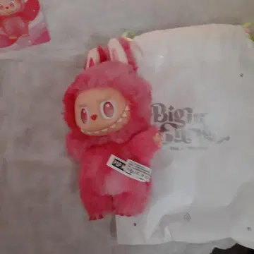 Big Mouth Toys 핑크 토끼 봉제 인형