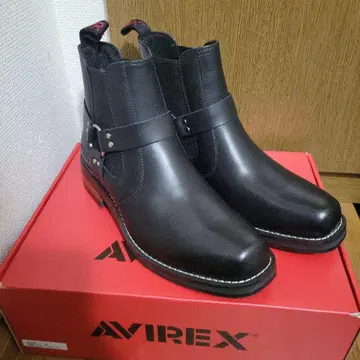 AVIREX 블랙 부츠 US7