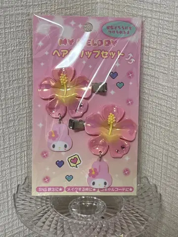 산리오 헤이세이 갸루 헤어핀 마이멜로디