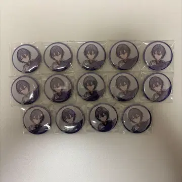 니지산지 코야나기 로우 캔뱃지 14점