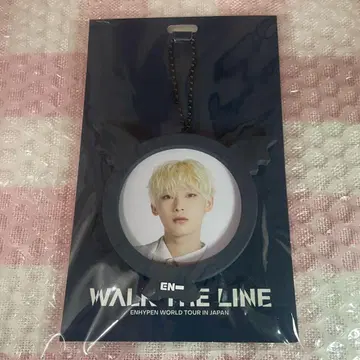 WALK THE LINE 선우 캔뱃지 키링