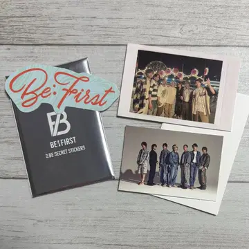 BE:FIRST 2:BE 시크릿 스티커 3장 세트 (단체)