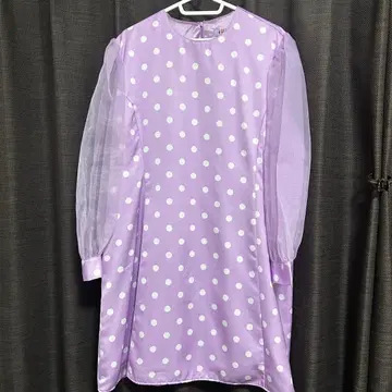 푸뉴즈 PUNYUS 도트 무늬 A라인 원피스 사이즈 3